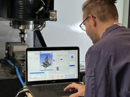 Digitaler Zwilling von Produktionsprozessen