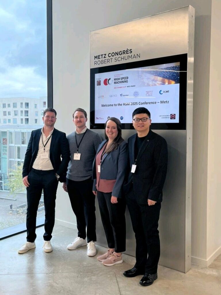 Teilnahme an der International Conference on High Speed Machining (HSM 2025) in Metz